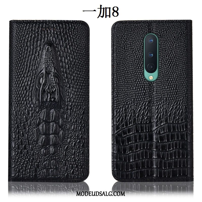 Oneplus 8 Etui Beskyttelse Anti-fald Alt Inklusive Krokodille Cover