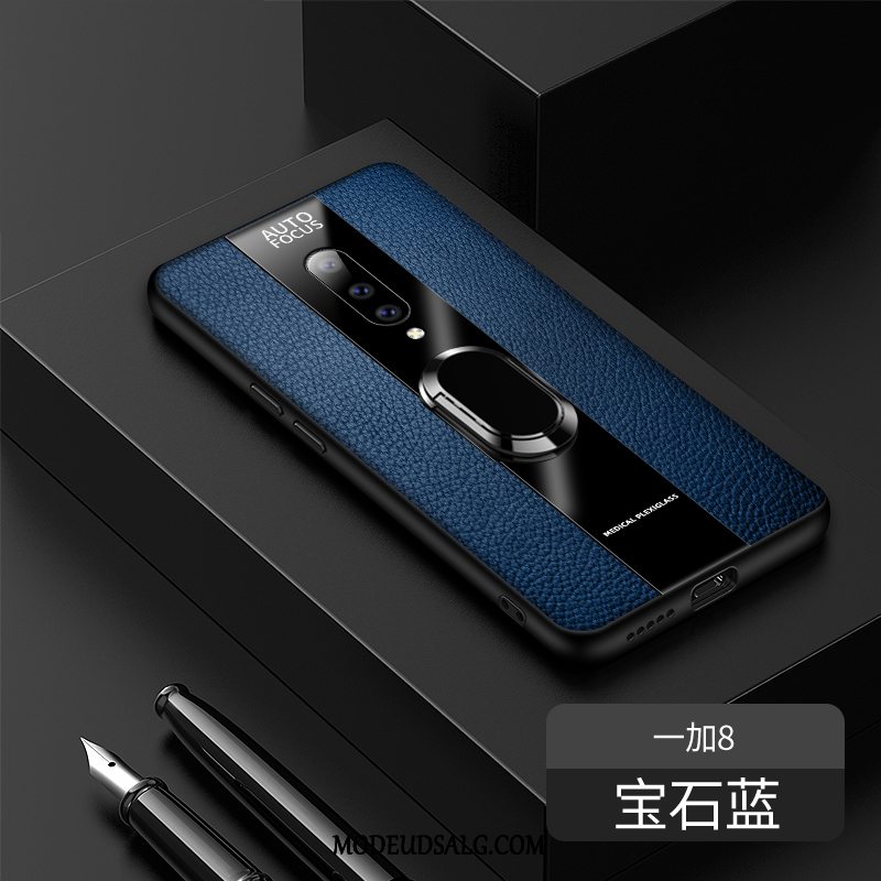 Oneplus 8 Etui Business Cover Ring Tynd Anti-fald