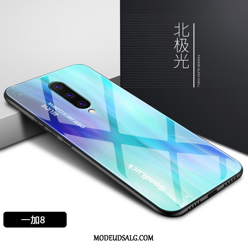 Oneplus 8 Etui / Cover Hård Hvid Anti-fald Kreativ Sort