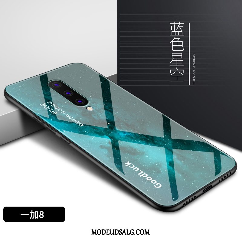 Oneplus 8 Etui / Cover Hård Hvid Anti-fald Kreativ Sort