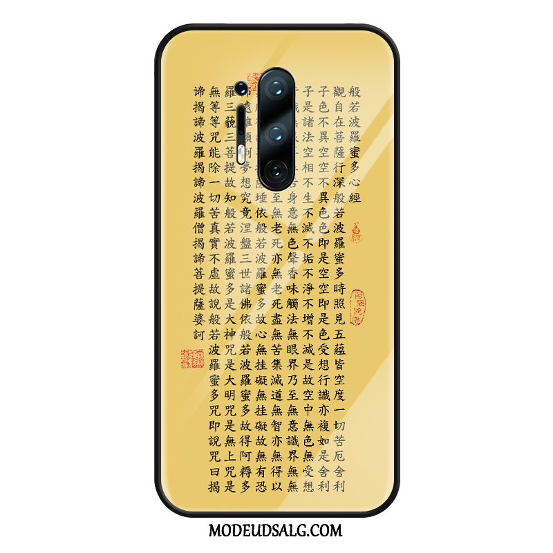 Oneplus 8 Pro Etui Beskyttelse Cover Buddha Gul Hjerte