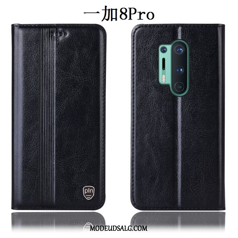 Oneplus 8 Pro Etui Beskyttelse Cover Folio Alt Inklusive Anti-fald