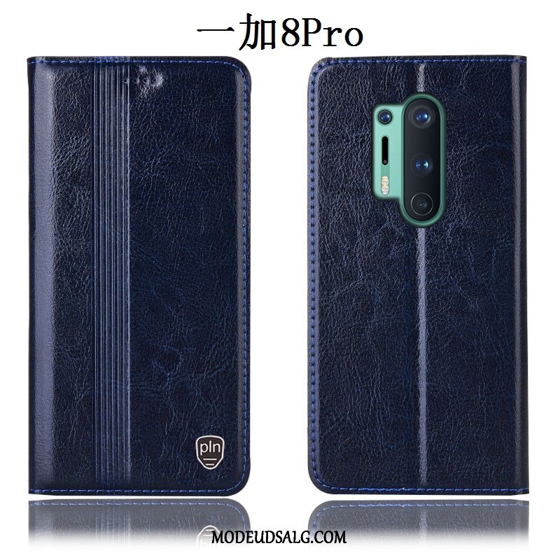 Oneplus 8 Pro Etui Beskyttelse Cover Folio Alt Inklusive Anti-fald