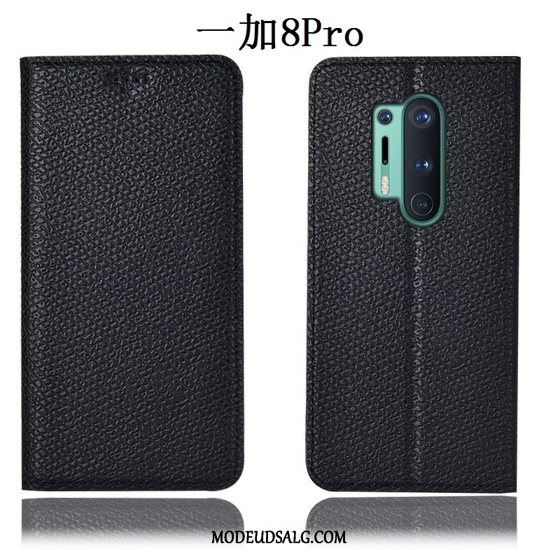 Oneplus 8 Pro Etui Mønster Lædertaske Anti-fald Alt Inklusive Cover