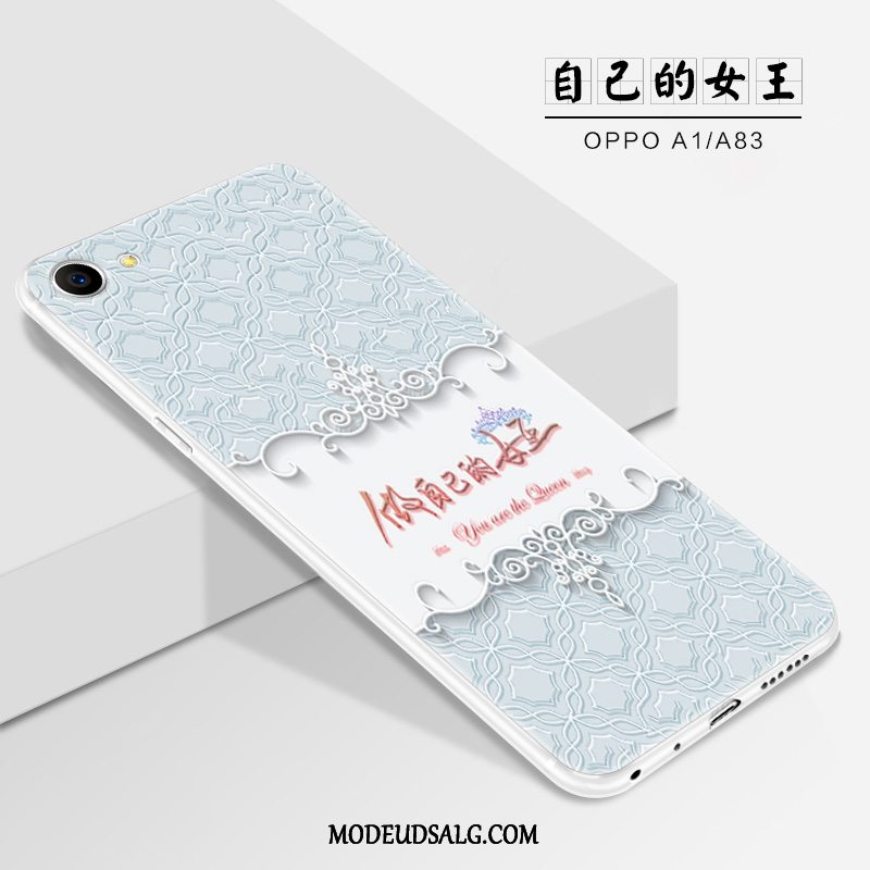 Oppo A3 Etui Alt Inklusive Anti-fald Cover Silikone Hængende Ornamenter