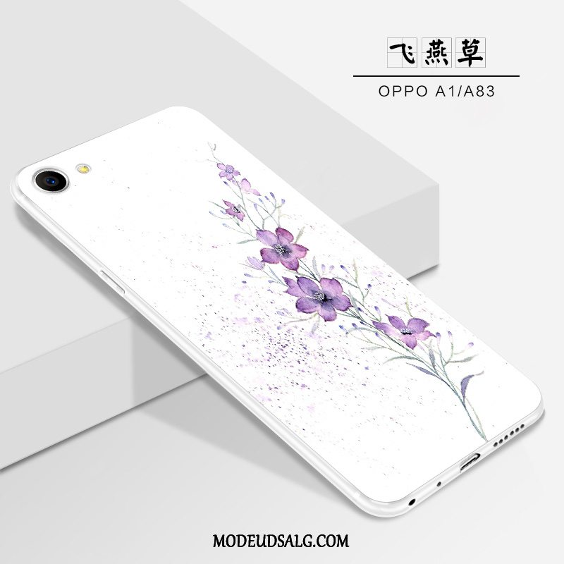 Oppo A3 Etui Alt Inklusive Anti-fald Cover Silikone Hængende Ornamenter