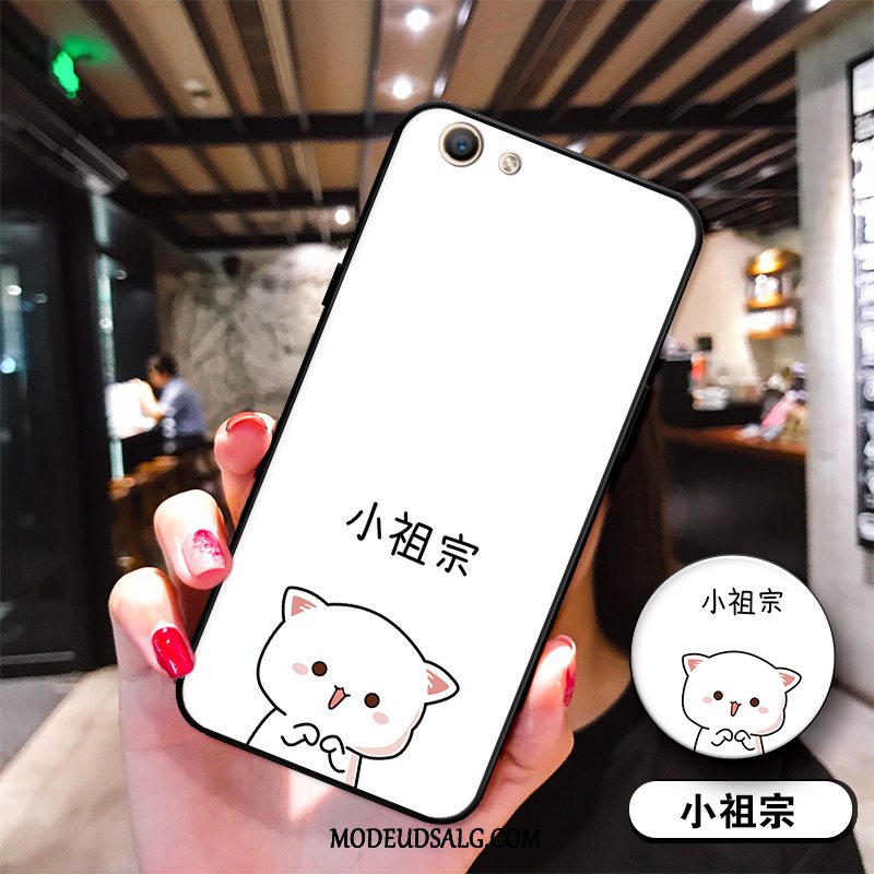 Oppo A3 Etui Blød Cover Trend Hvid Af Personlighed