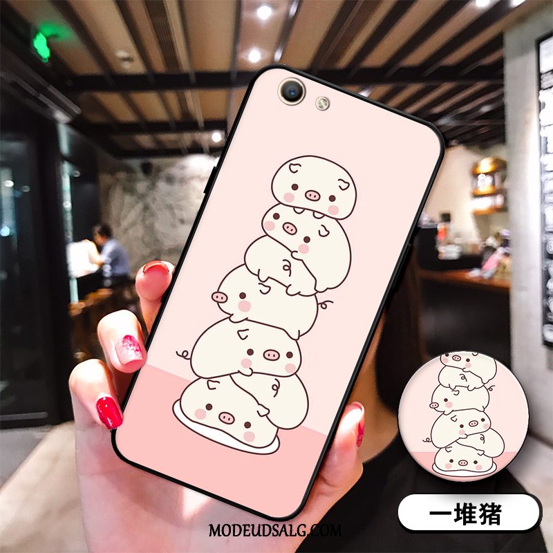 Oppo A3 Etui Blød Cover Trend Hvid Af Personlighed