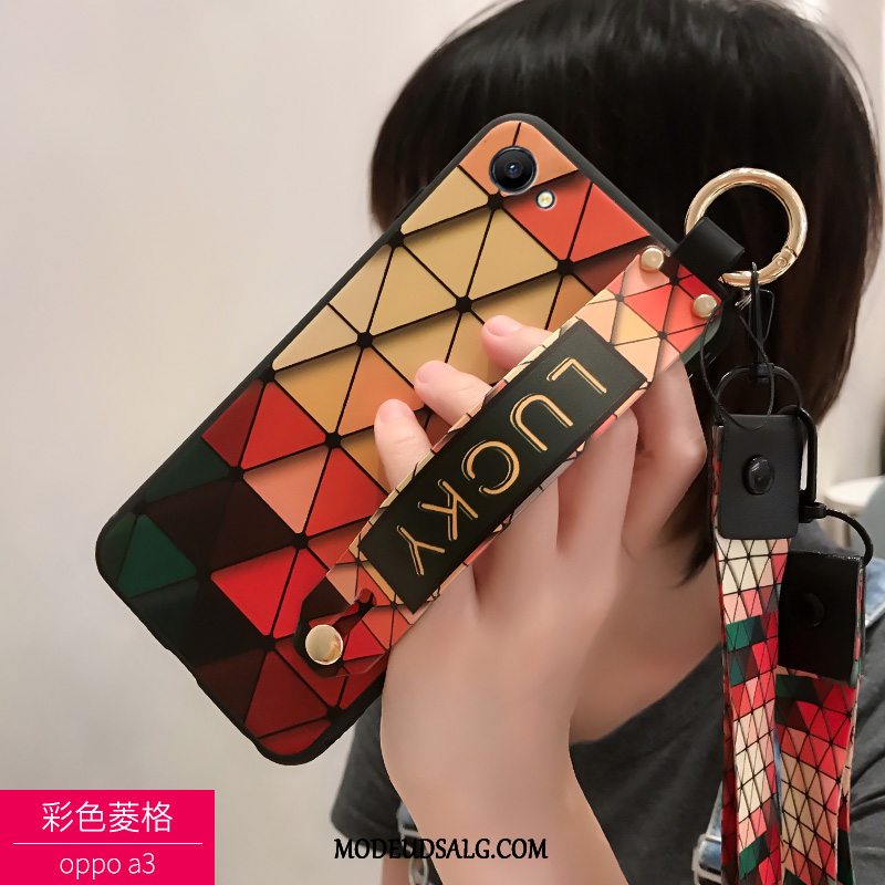 Oppo A3 Etui / Cover Blød Nubuck Elskeren Net Red Trendy