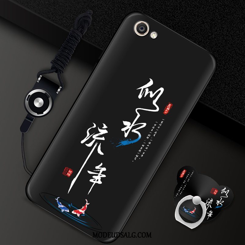 Oppo A3 Etui / Cover Cartoon Alt Inklusive Hængende Ornamenter Rød Blød