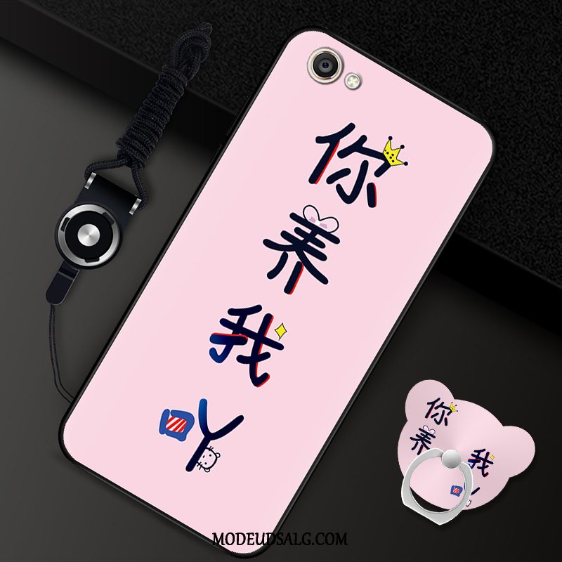 Oppo A3 Etui / Cover Cartoon Alt Inklusive Hængende Ornamenter Rød Blød