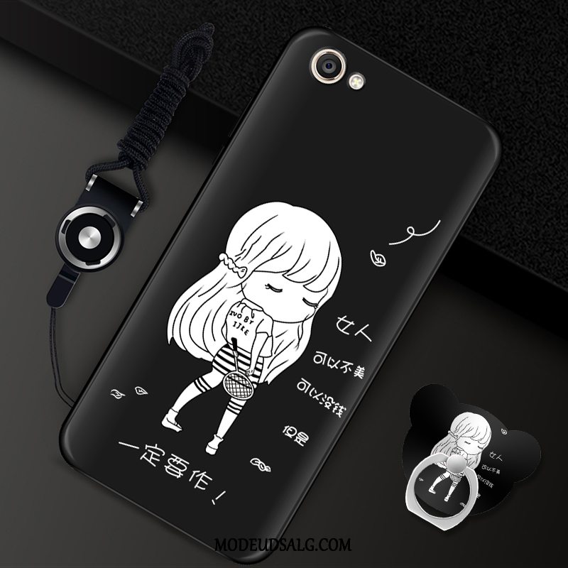 Oppo A3 Etui / Cover Cartoon Alt Inklusive Hængende Ornamenter Rød Blød