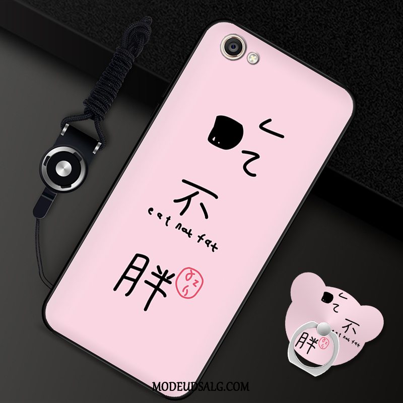 Oppo A3 Etui / Cover Cartoon Alt Inklusive Hængende Ornamenter Rød Blød