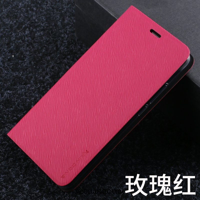 Oppo A3 Etui / Cover Folio Lilla Anti-fald Beskyttelse Membrane