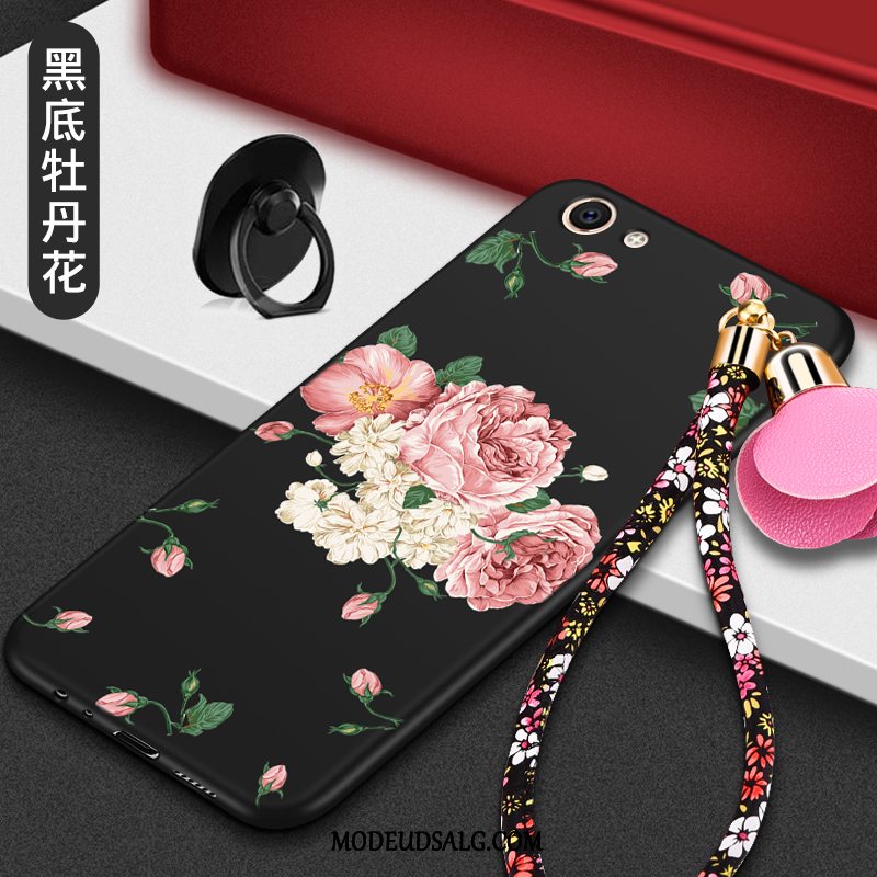 Oppo A3 Etui / Cover Kreativ Nubuck Blød Anti-fald Sort