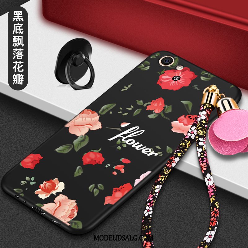 Oppo A3 Etui / Cover Kreativ Nubuck Blød Anti-fald Sort