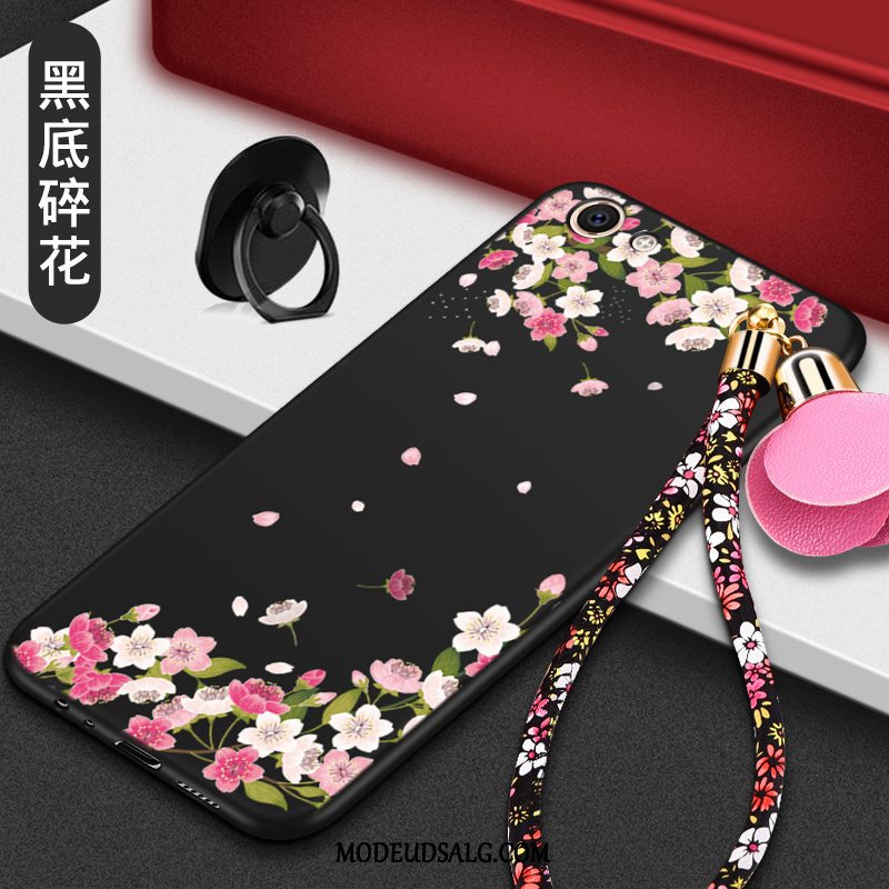 Oppo A3 Etui / Cover Kreativ Nubuck Blød Anti-fald Sort