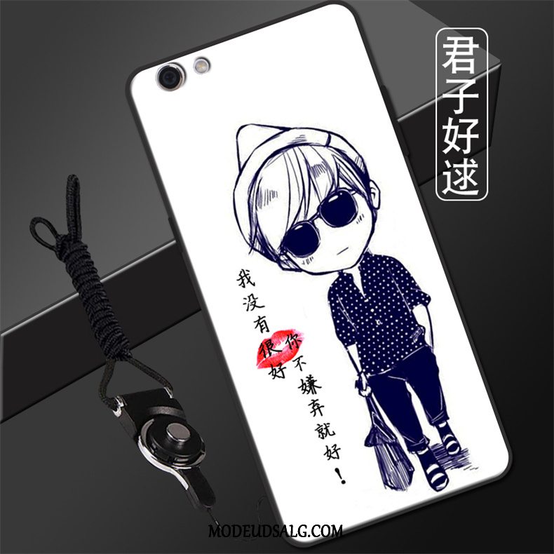 Oppo A3 Etui Hængende Ornamenter Hvid Cover Anti-fald Cartoon