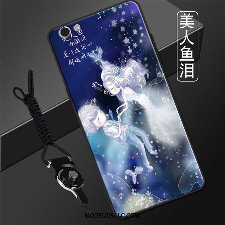 Oppo A3 Etui Hængende Ornamenter Hvid Cover Anti-fald Cartoon