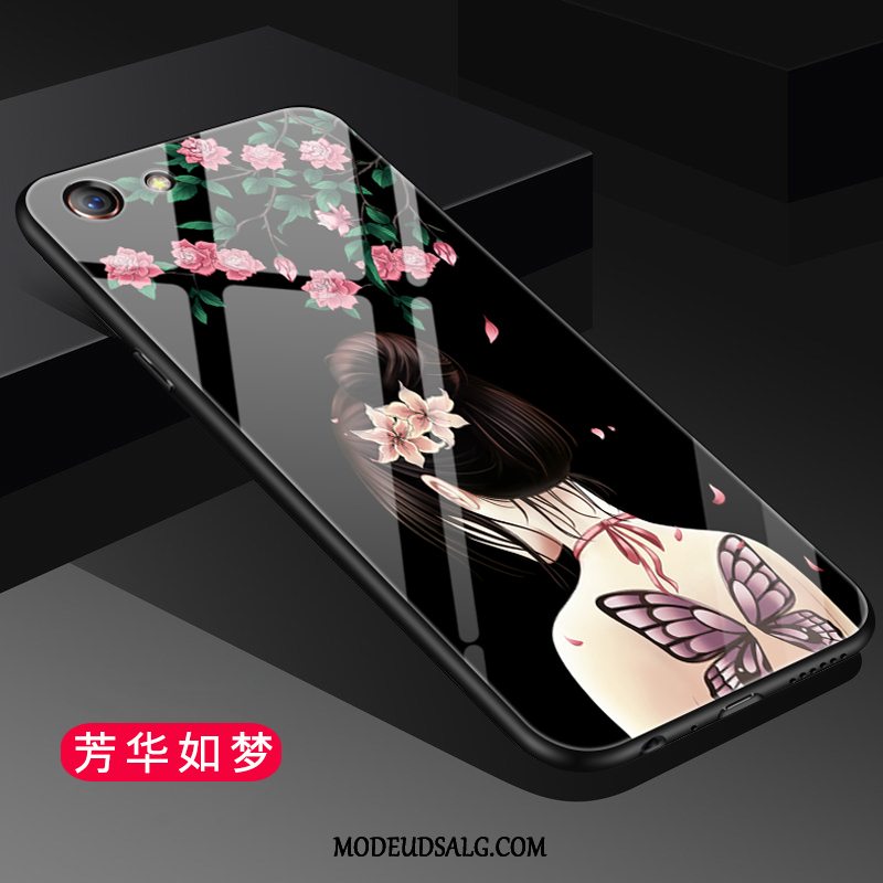 Oppo A3 Etui Lilje Trendy Membrane Lilla Kreativ