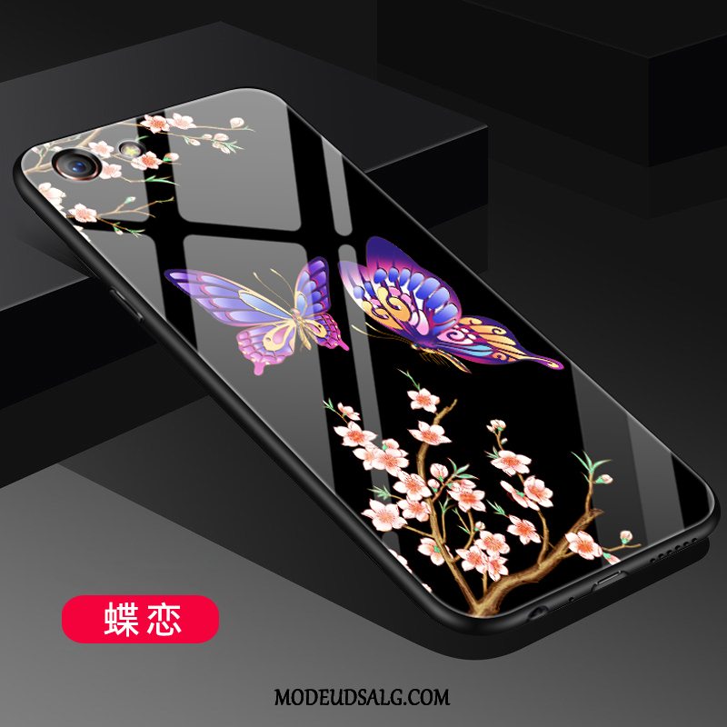 Oppo A3 Etui Lilje Trendy Membrane Lilla Kreativ