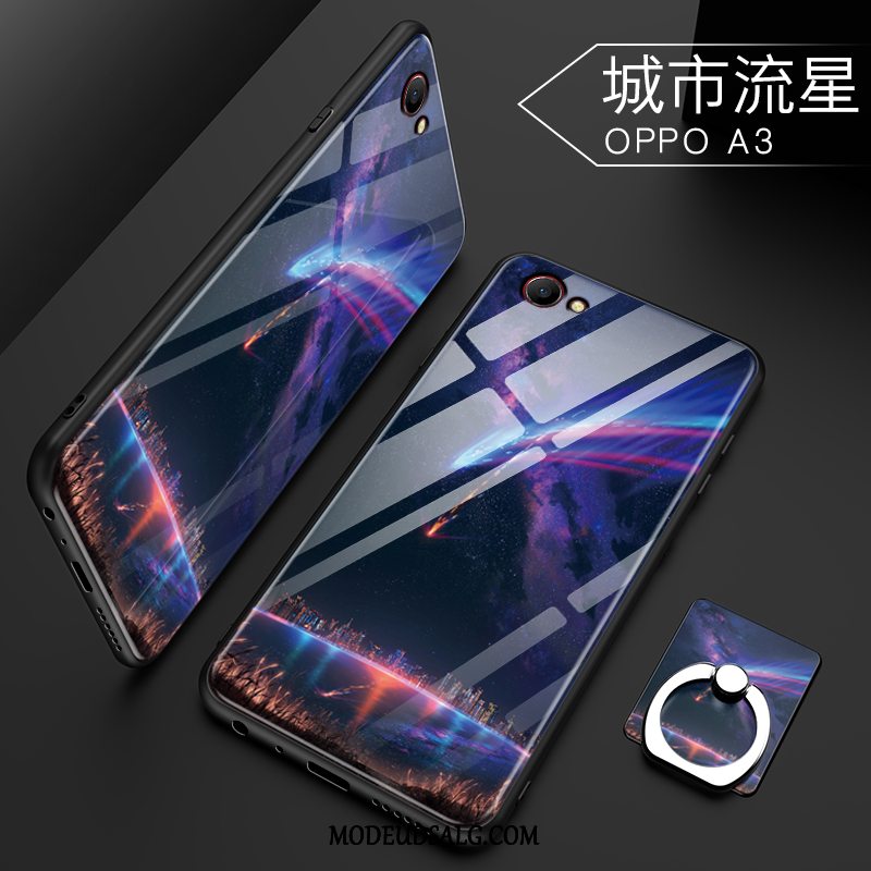 Oppo A3 Etui Trend Blød Nubuck Beskyttelse Membrane