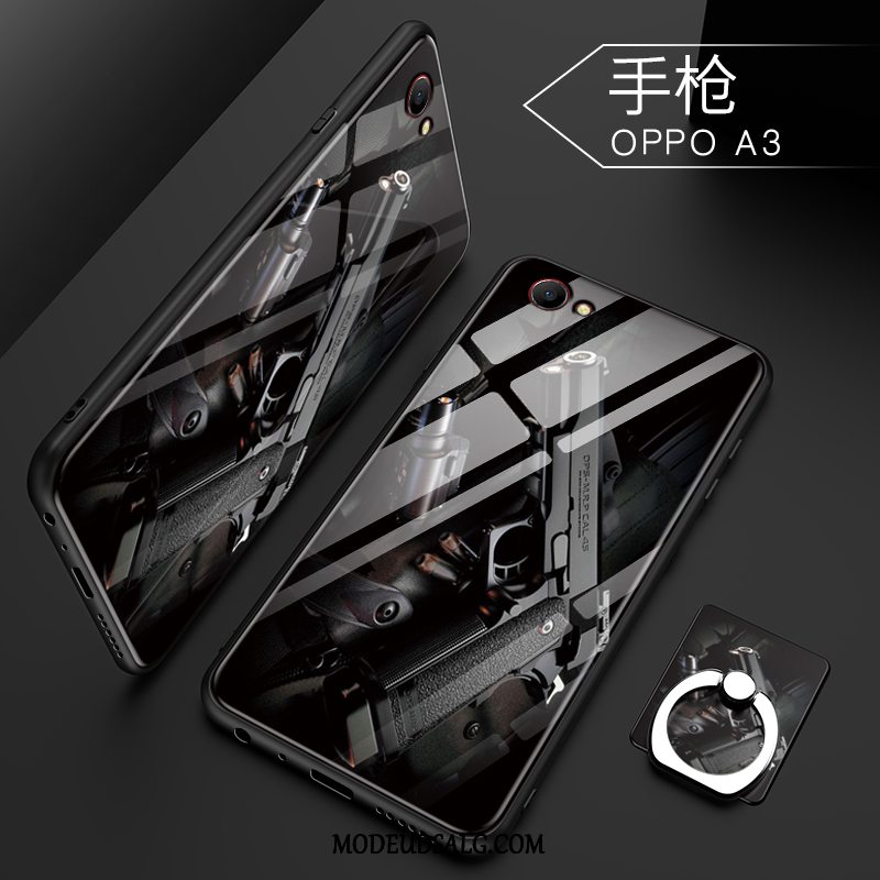 Oppo A3 Etui Trend Blød Nubuck Beskyttelse Membrane