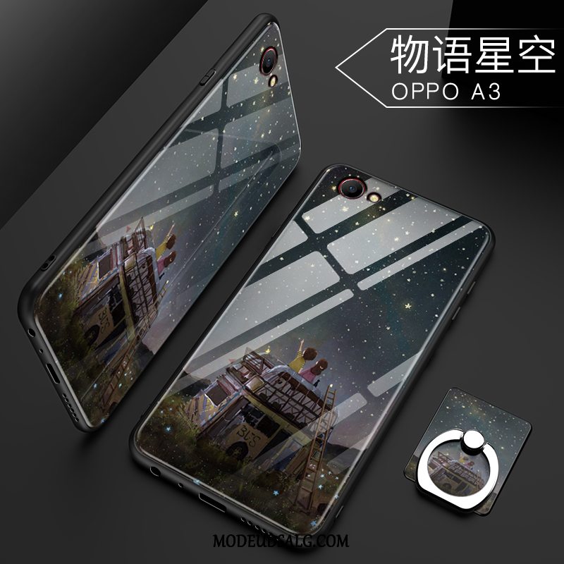 Oppo A3 Etui Trend Blød Nubuck Beskyttelse Membrane