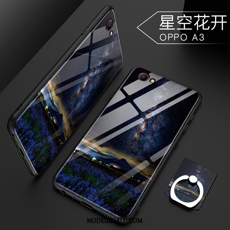 Oppo A3 Etui Trend Blød Nubuck Beskyttelse Membrane