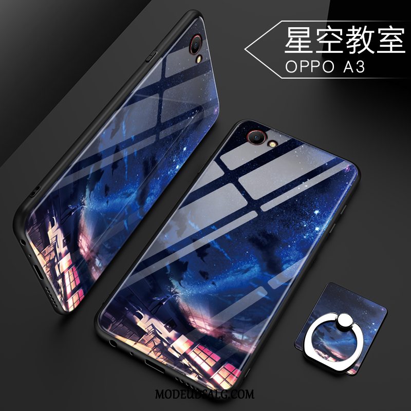 Oppo A3 Etui Trend Blød Nubuck Beskyttelse Membrane