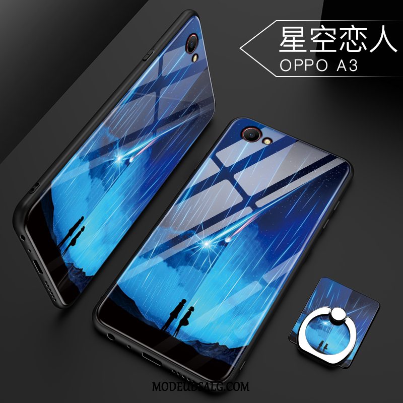 Oppo A3 Etui Trend Blød Nubuck Beskyttelse Membrane