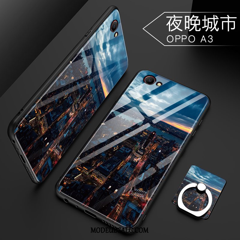 Oppo A3 Etui Trend Blød Nubuck Beskyttelse Membrane