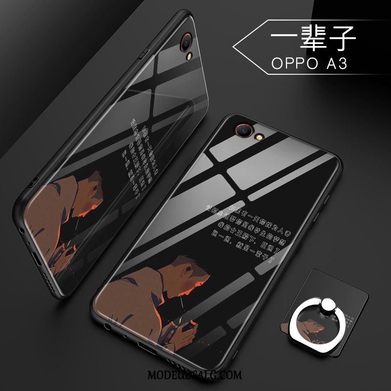 Oppo A3 Etui Trend Blød Nubuck Beskyttelse Membrane