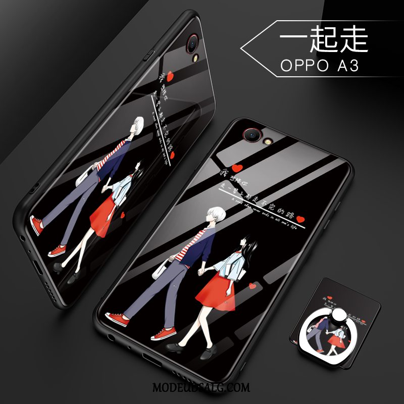 Oppo A3 Etui Trend Blød Nubuck Beskyttelse Membrane