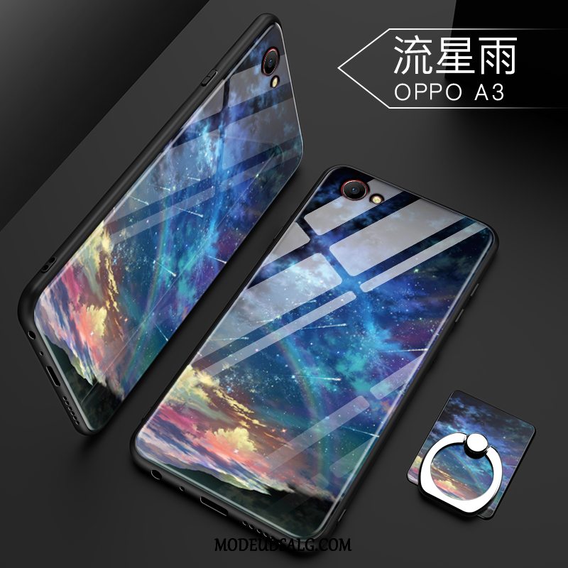 Oppo A3 Etui Trend Blød Nubuck Beskyttelse Membrane