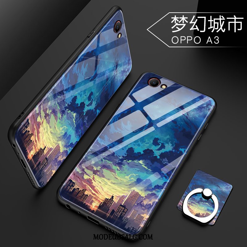 Oppo A3 Etui Trend Blød Nubuck Beskyttelse Membrane