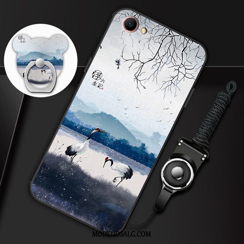 Oppo A3 Etui Trend Ring Blød Cover Af Personlighed