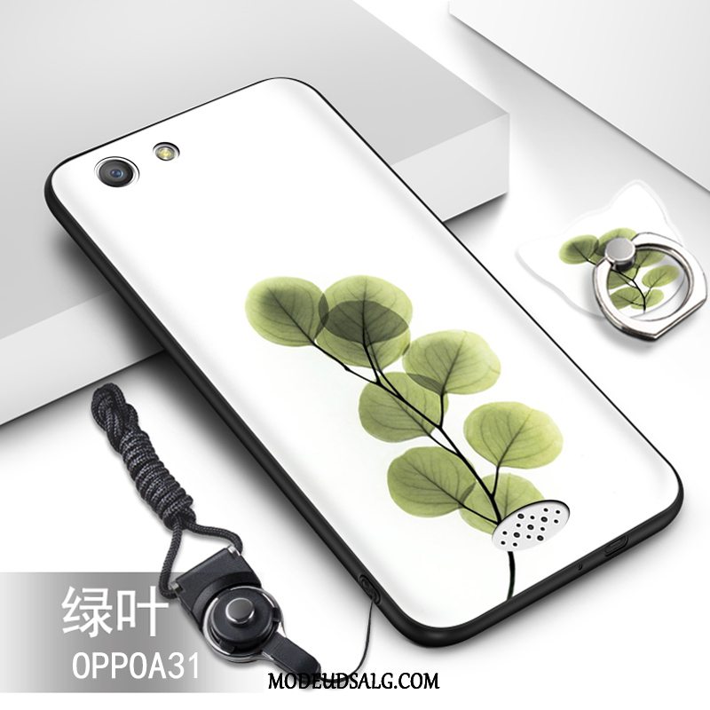 Oppo A31 Etui Anti-fald Grøn Cover Beskyttelse Hængende Ornamenter