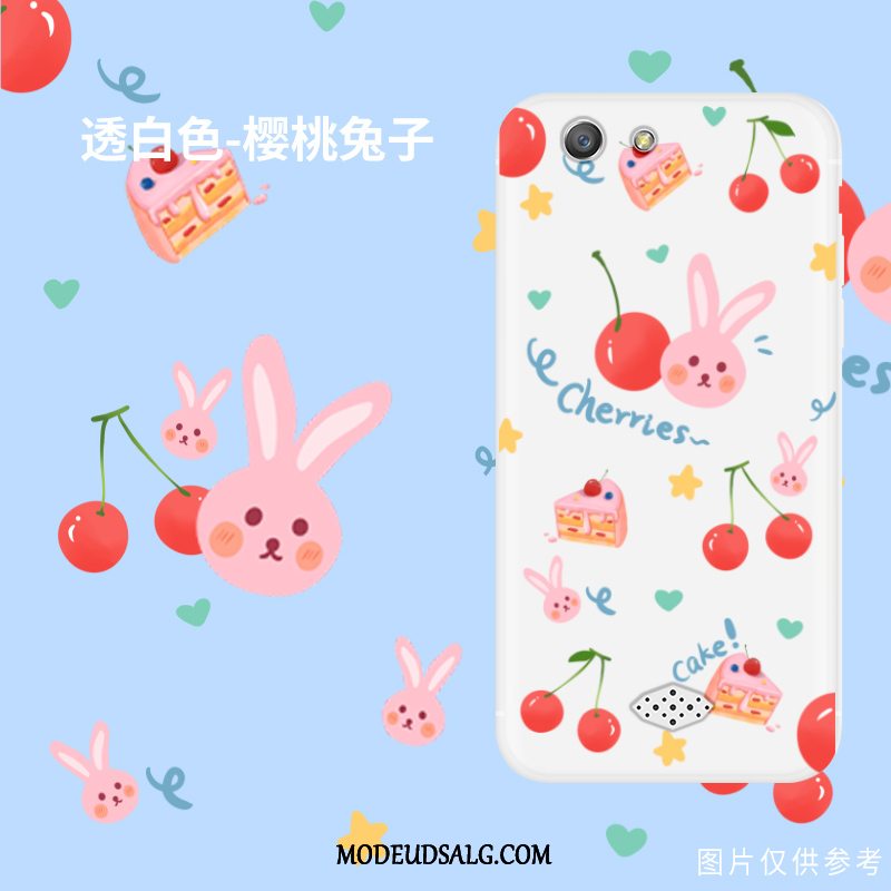 Oppo A31 Etui / Cover Alt Inklusive Original Gennemsigtig Cartoon Hvid