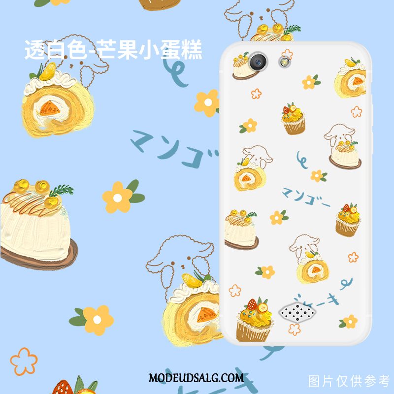 Oppo A31 Etui / Cover Alt Inklusive Original Gennemsigtig Cartoon Hvid