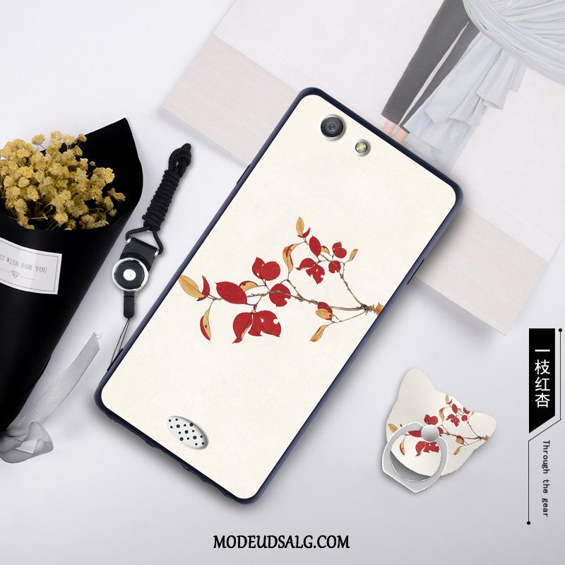 Oppo A31 Etui / Cover Hængende Ornamenter Anti-fald Blød Membrane Grøn