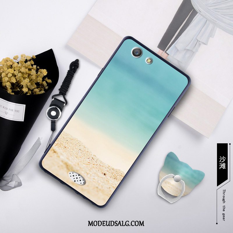 Oppo A31 Etui / Cover Hængende Ornamenter Anti-fald Blød Membrane Grøn