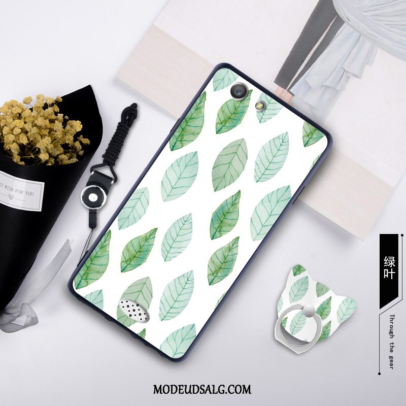 Oppo A31 Etui / Cover Hængende Ornamenter Anti-fald Blød Membrane Grøn