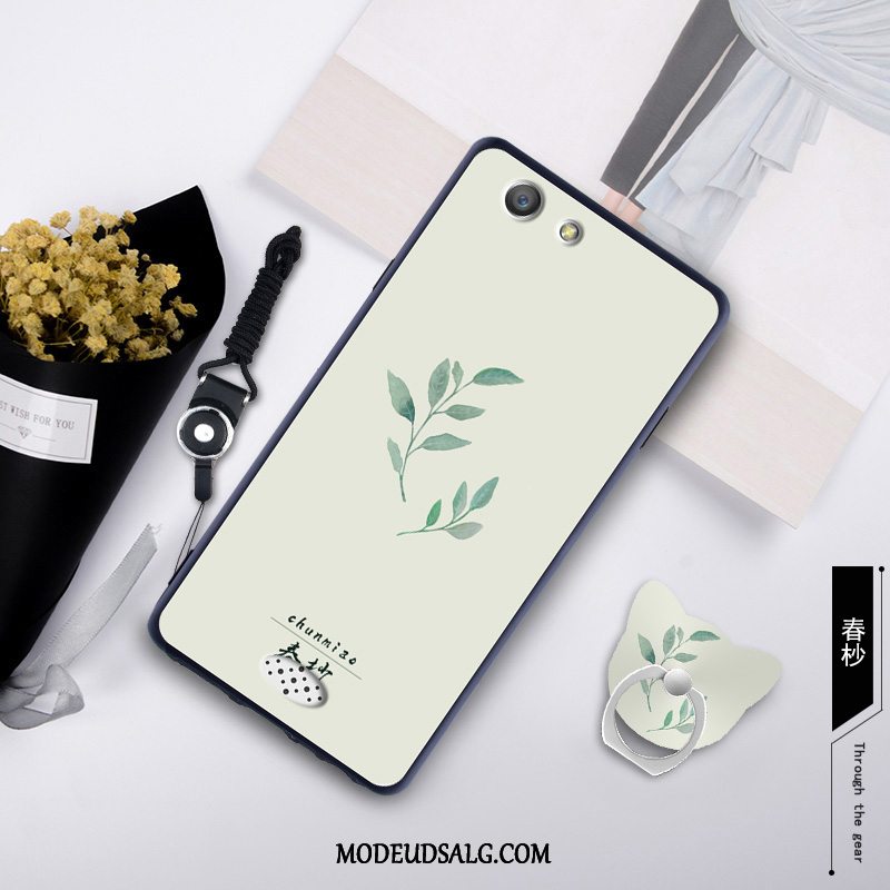 Oppo A31 Etui / Cover Hængende Ornamenter Anti-fald Blød Membrane Grøn