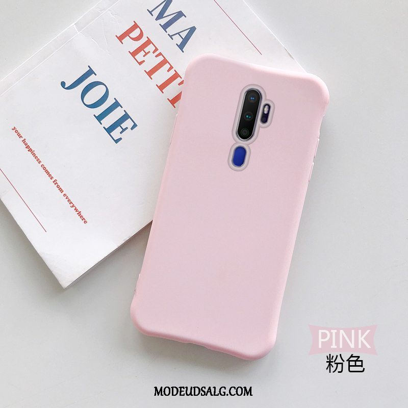 Oppo A5 2020 Etui Anti-fald Beskyttelse Blød Grøn Cover