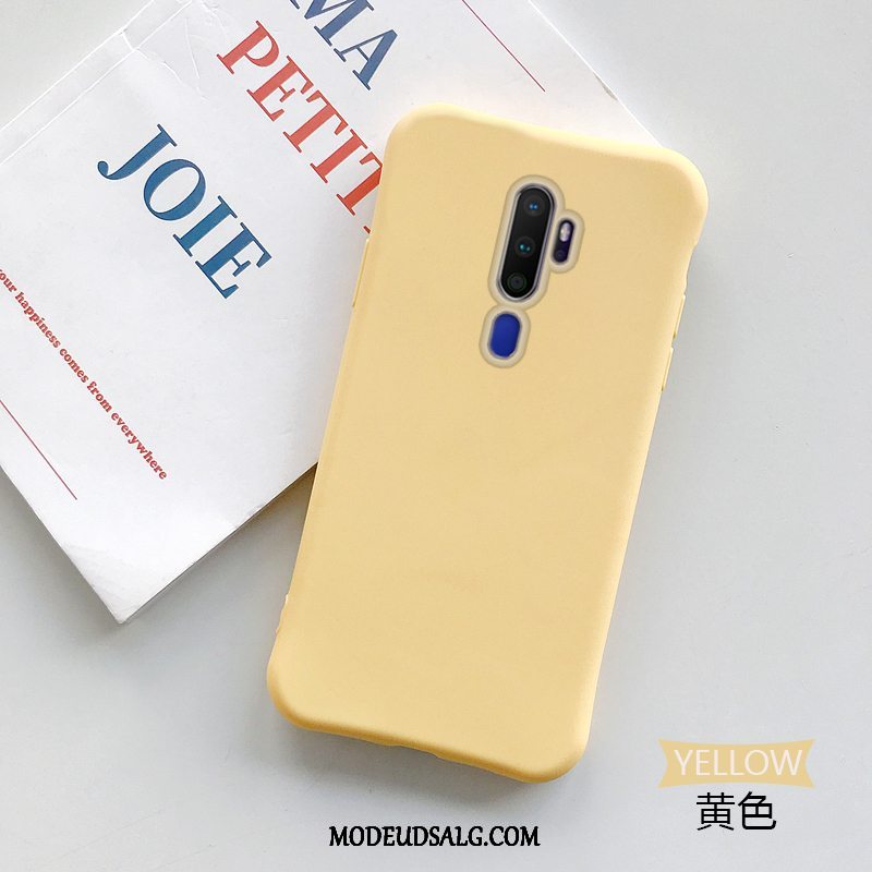 Oppo A5 2020 Etui Anti-fald Beskyttelse Blød Grøn Cover