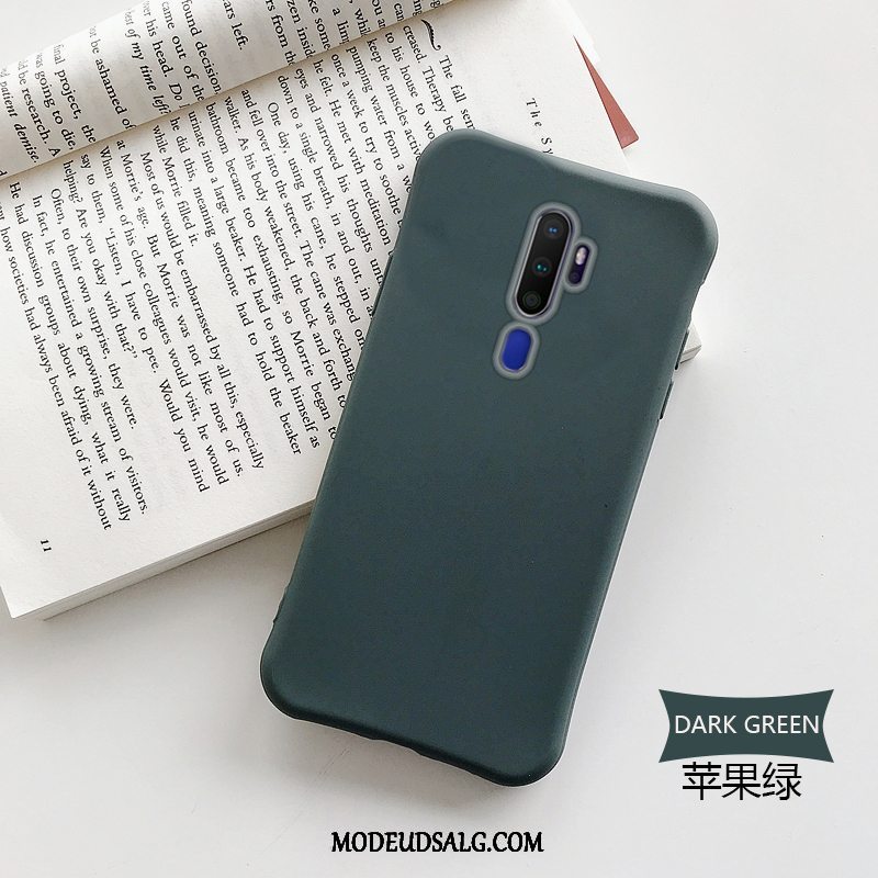 Oppo A5 2020 Etui Anti-fald Beskyttelse Blød Grøn Cover