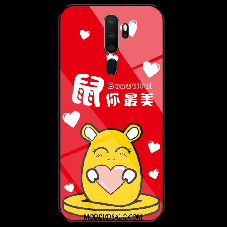 Oppo A5 2020 Etui / Cover Alt Inklusive Cartoon Smuk Glas Net Red