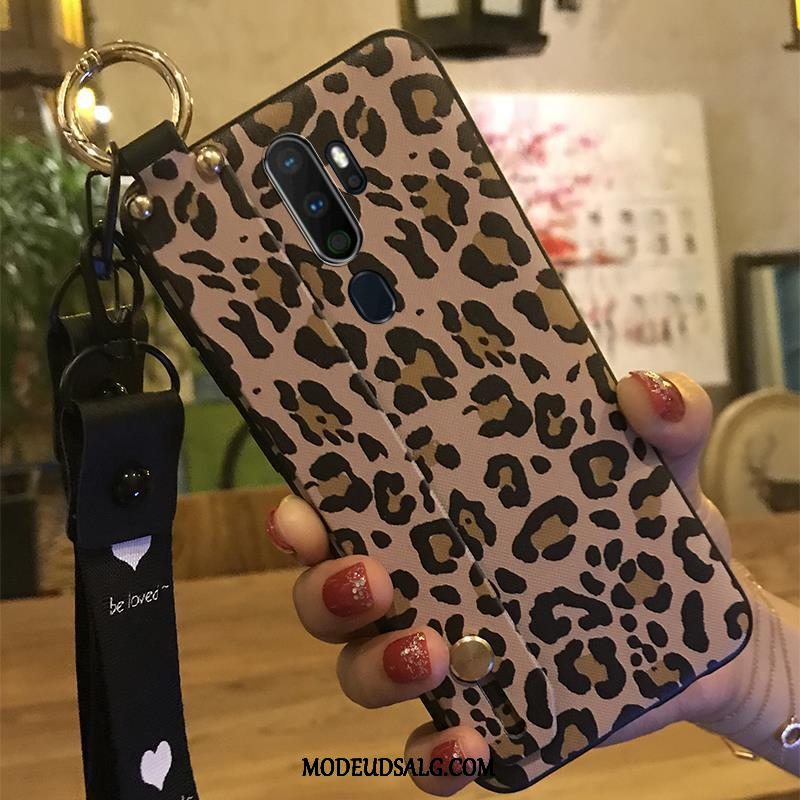 Oppo A5 2020 Etui / Cover Hængende Ornamenter Hvid Beskyttelse Silikone