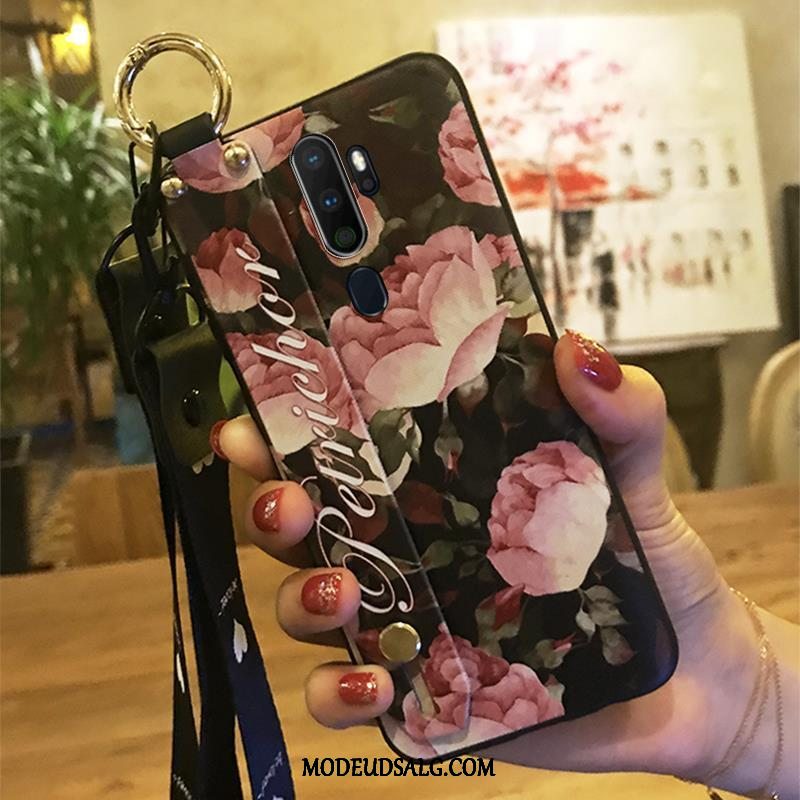 Oppo A5 2020 Etui / Cover Hængende Ornamenter Hvid Beskyttelse Silikone